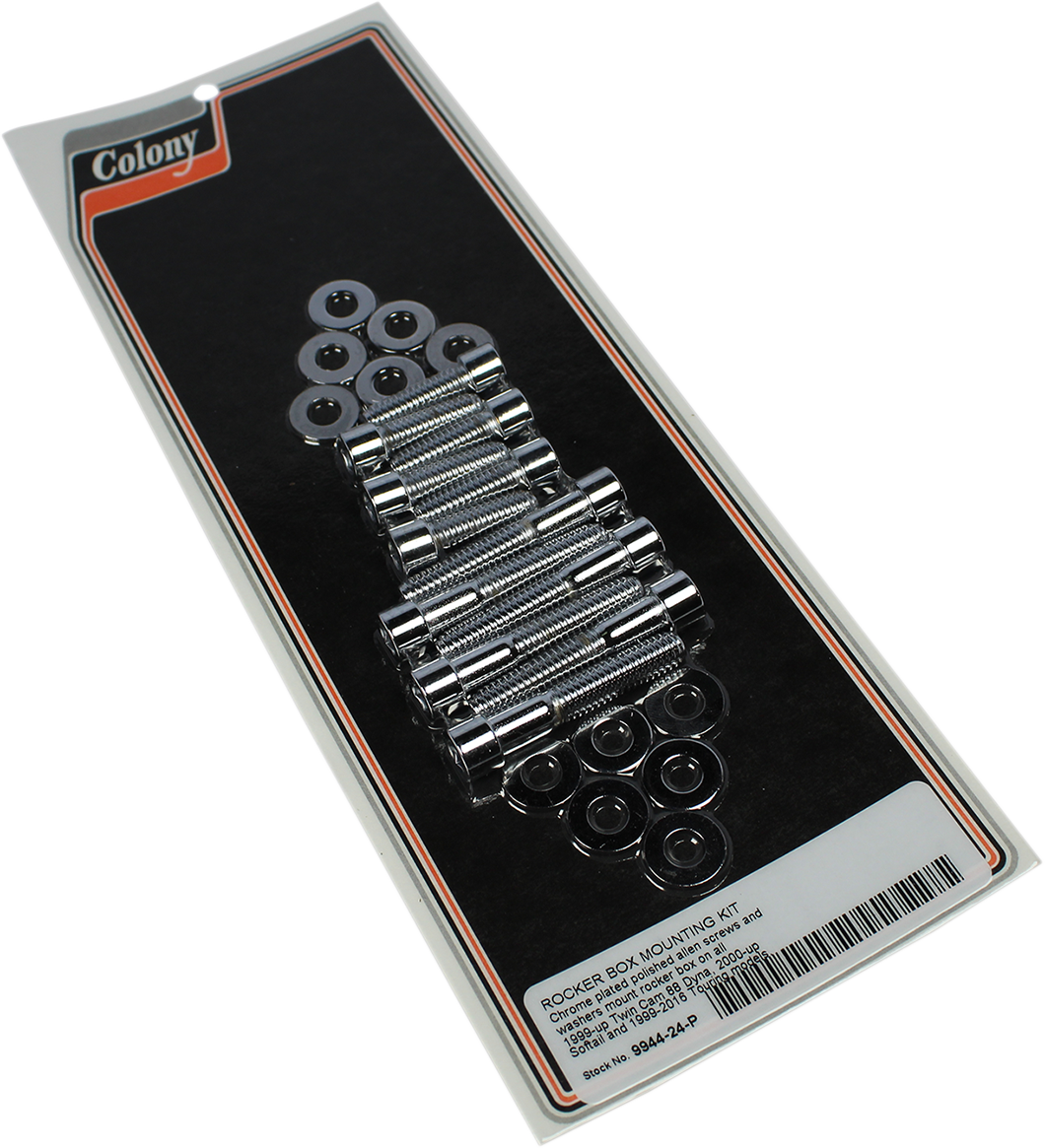 COLONY Bolt Kit - Rocker Cover / Stock-Head / '99-'17 Twin Cam 2401-1137