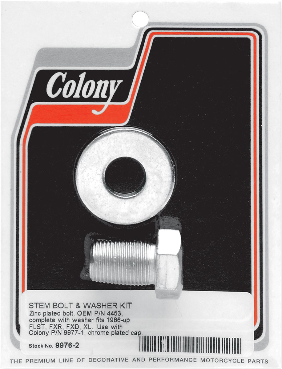 COLONY Bolt Stem & Washer Kit - 2401-0117