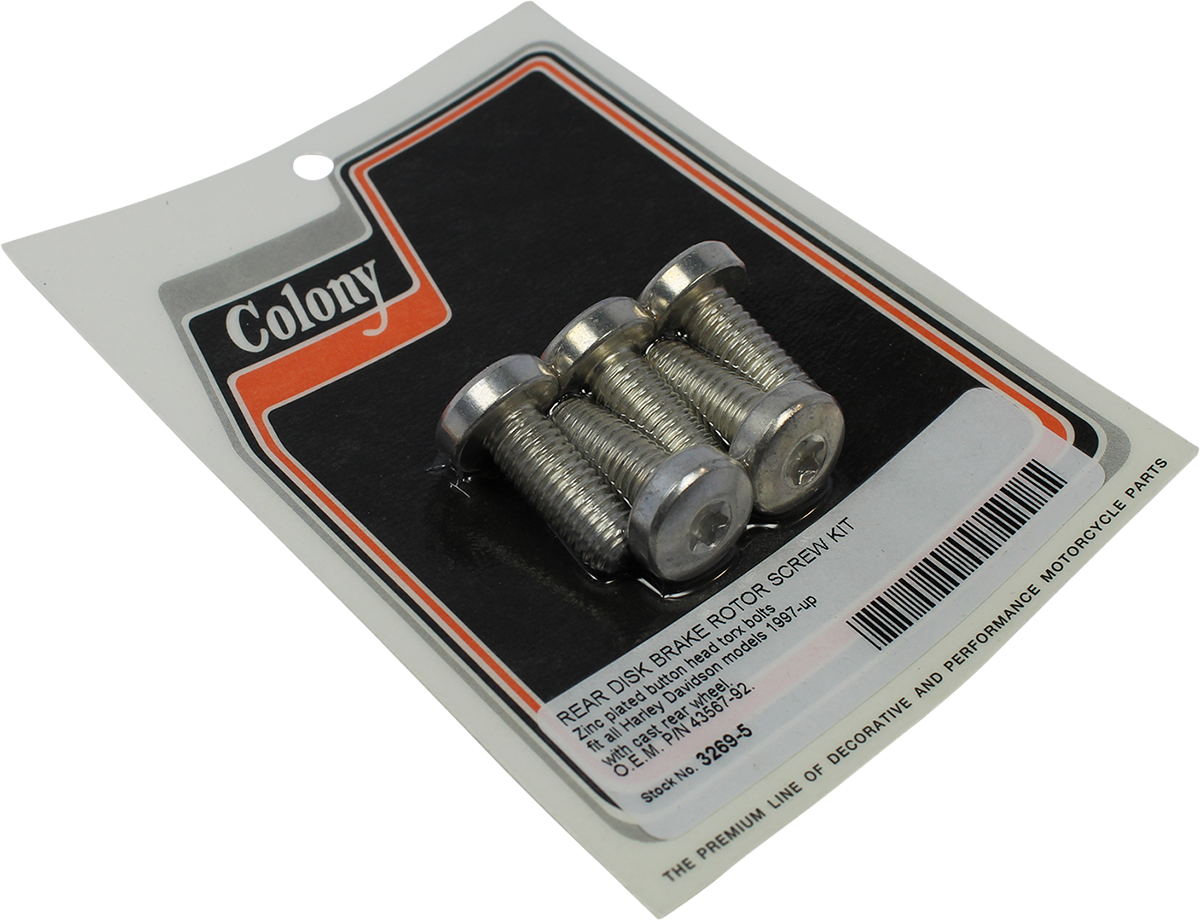 COLONY Bolts - Rear/Brake Rotor / Set 2401-1322