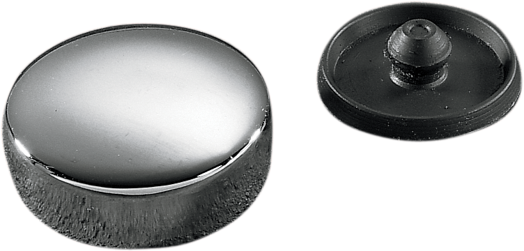 COLONY Chrome Stem Bolt Cover and Rubber Plug - '57-'78 XL DS-222792