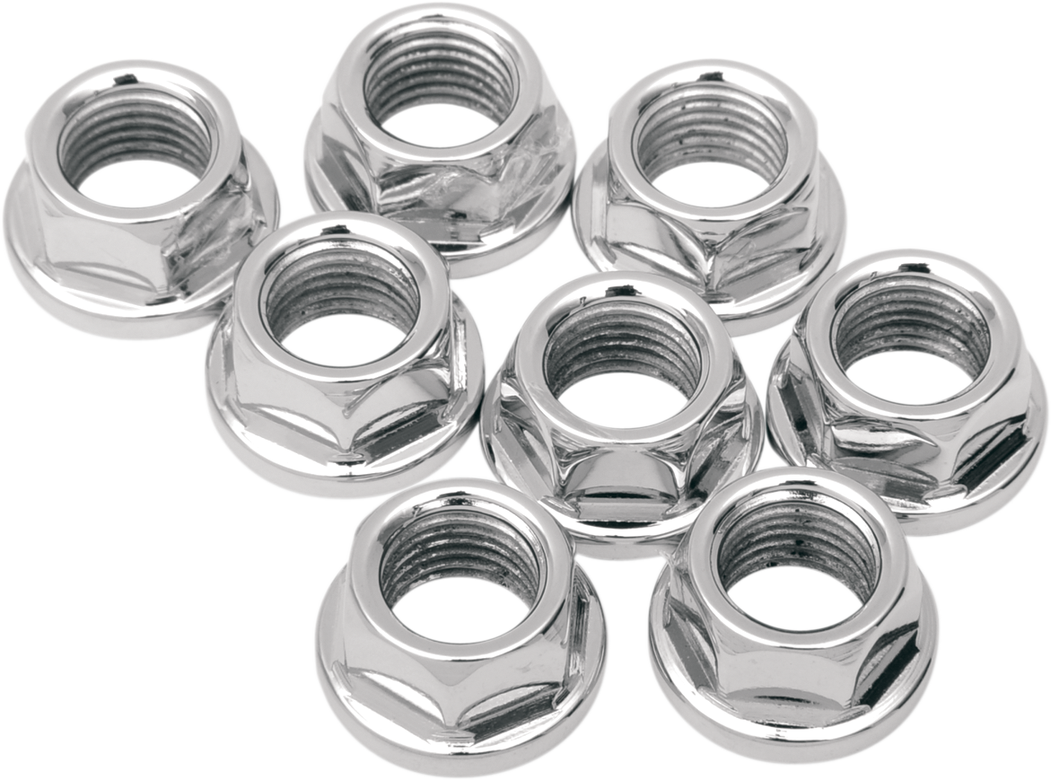 COLONY Hardware Kit - Cylinder Base Nuts / Chrome / '78-'84 Harley-Davidson DS-189959
