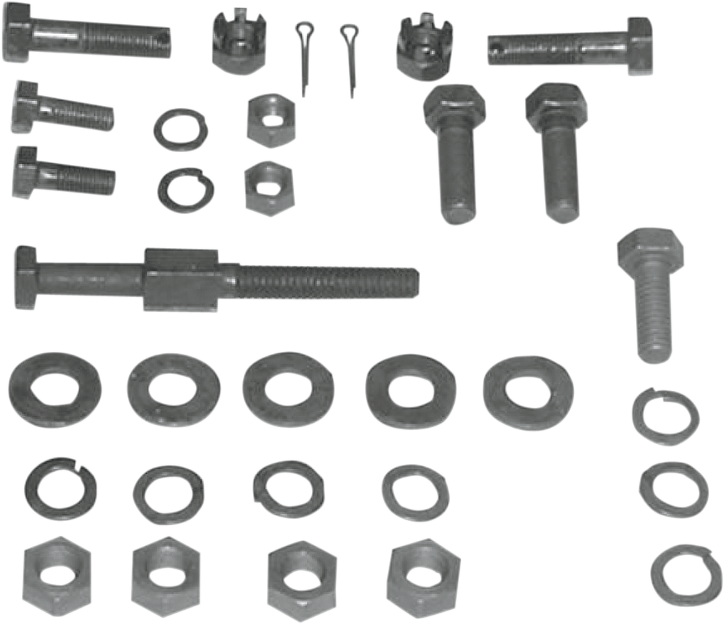COLONY Hardware Kit - Transmission Mount / Parkerized / '36-'64 Big Twin 2401-0623
