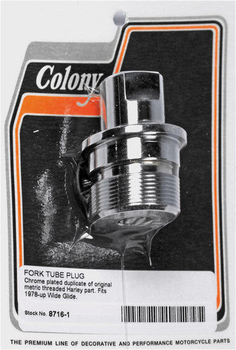 COLONY MACHINE Fork Tube Plug - 8716-1