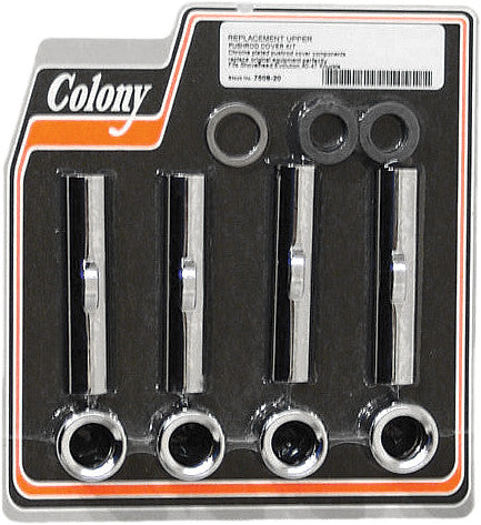 COLONY MACHINE Upper Outer Pushrod Cover Kit - 7508-20