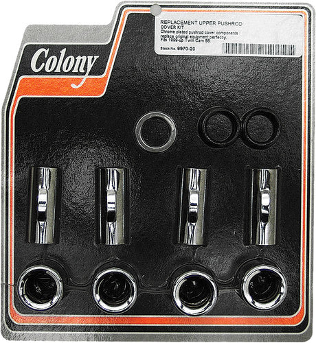 COLONY MACHINE Upper Outer Pushrod Cover Kit - 9970-20