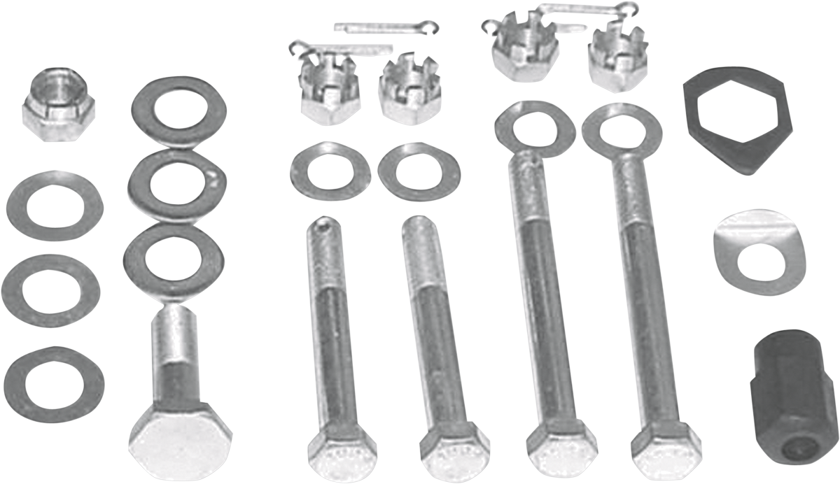 COLONY Motor Mount Kit - Cadmium / Big Twin 2401-0626