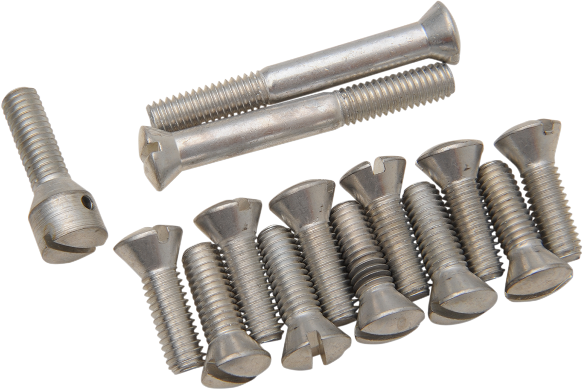 COLONY Screw Kit - Transmission Top Cover / Flat/Countersunk/Slotted / Cadmium Plated 2401-0475