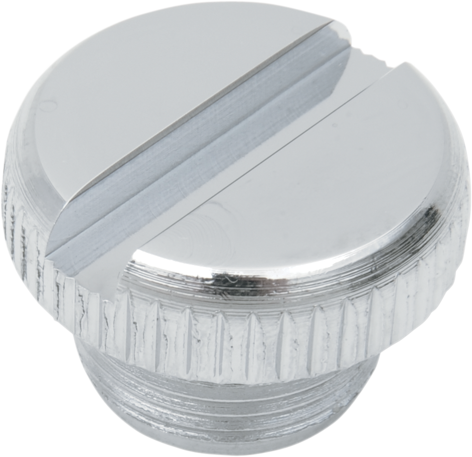 COLONY Transmission Plug - Chrome / Slotted 2401-0442