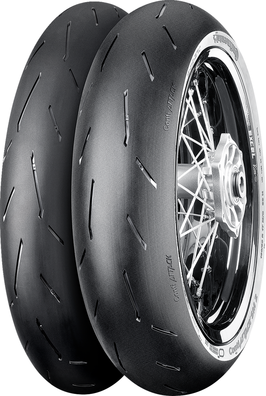 CONTINENTAL Tire - ContiAttack SM 2 / Rear / 160/60R17 / 69H 0302-1775