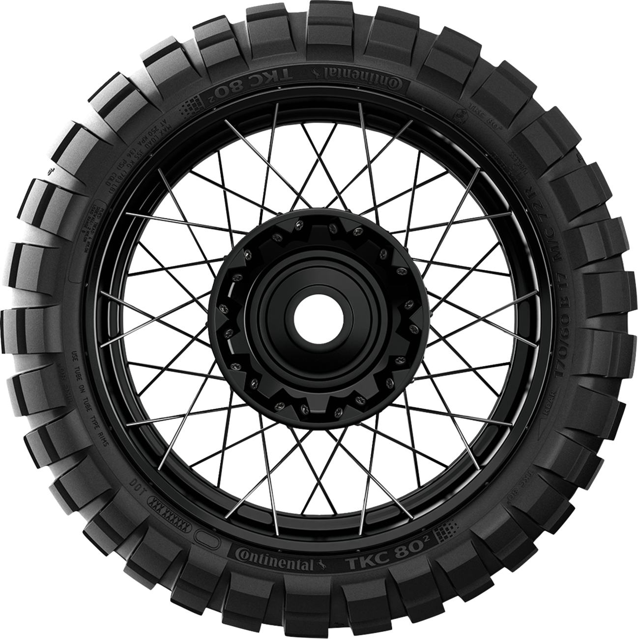 CONTINENTAL Tire - TKC 80² / Rear / 150/70B18 / 70R 0317-0971