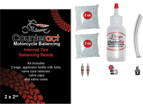 COUNTERACT Tire Balancing Beads w/Installation Bottle - MK2/3