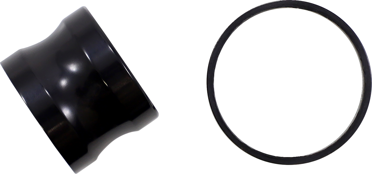 COVINGTONS Axle Spacers - Smooth / Black / with ABS / Pair 0222-0628