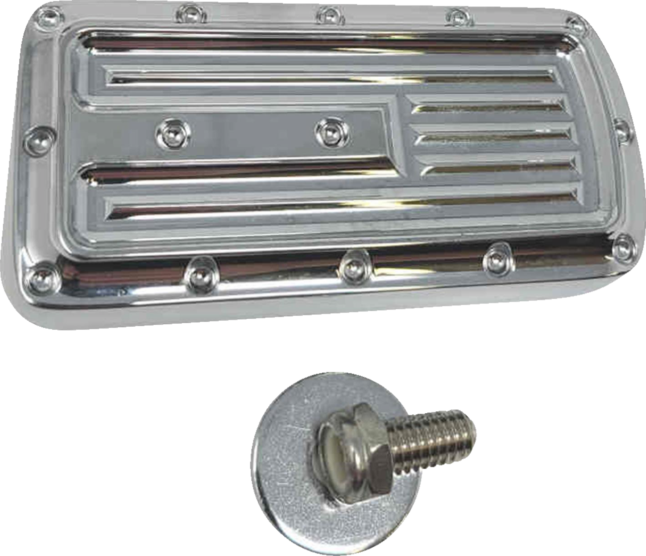 COVINGTONS Brake Pedal - Dimpled / Chrome 1610-0656