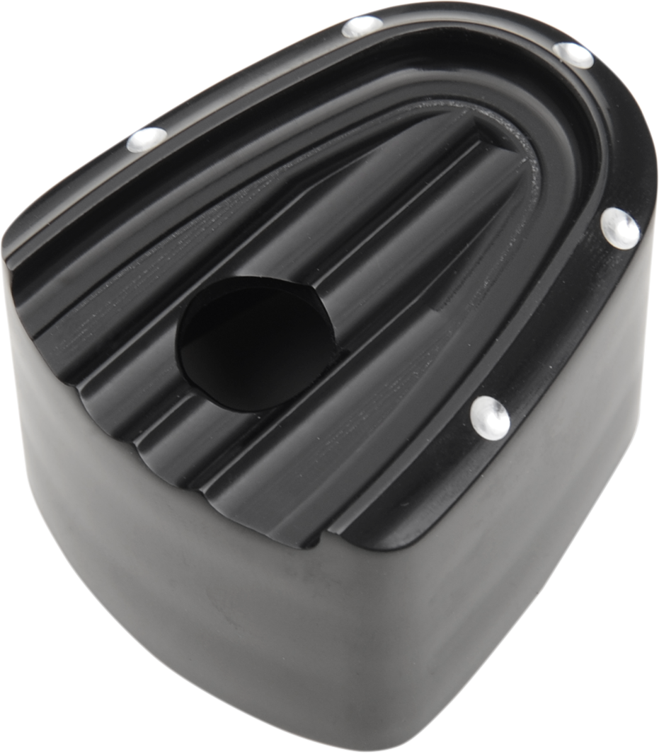 COVINGTONS Cover - Ignition Switch / Dimpled / Black 2106-0184