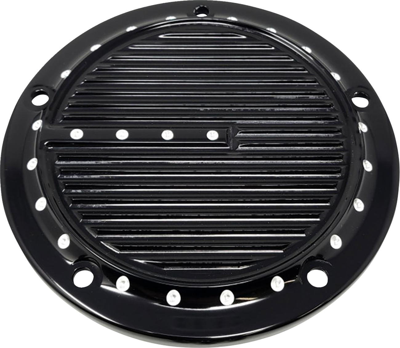 COVINGTONS Derby Cover - Dimpled / Black / 5 Hole 1107-0697