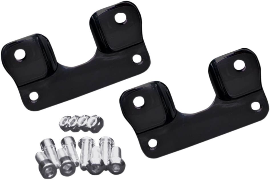 COVINGTONS Front Fender Relocator - Black / Touring '14-'23 1410-0112