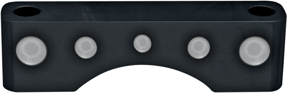 COVINGTONS Front Fender Spacers - Dimpled / 1" Spacer / Black 1410-0049