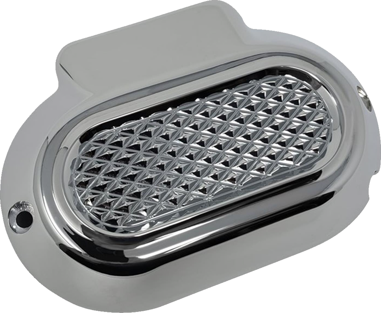 COVINGTONS Hydraulic Clutch Actuator Cover - Diamondback / Chrome 1105-0264