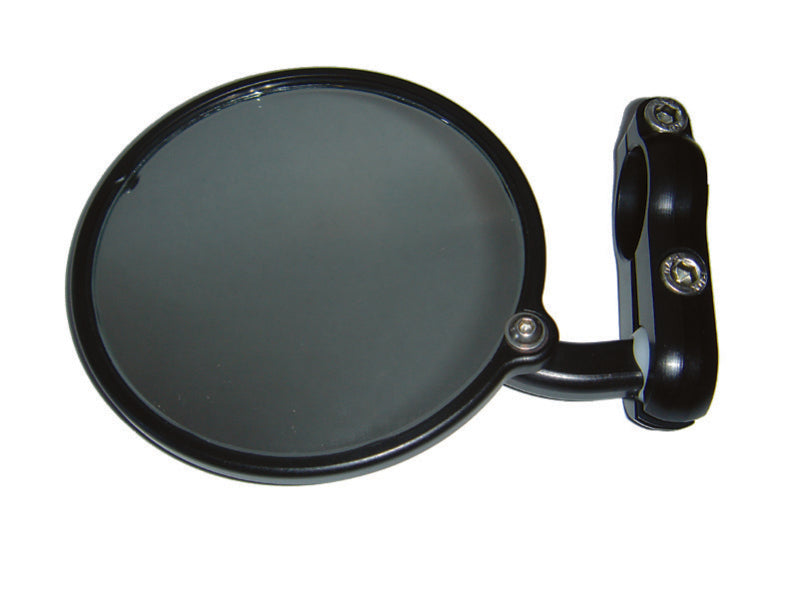 CRG Constructors CRG Hindsight 3 in. Round Bar-End Mirror Right - Black - HS-100-R