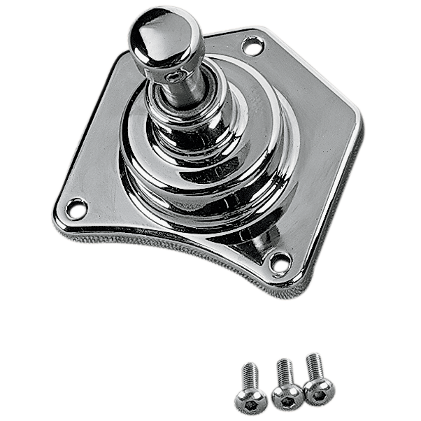CUSTOM CYCLE ENGINEERING End Cover - Solenoid /Starter Button / Harley Davidson DS-272214
