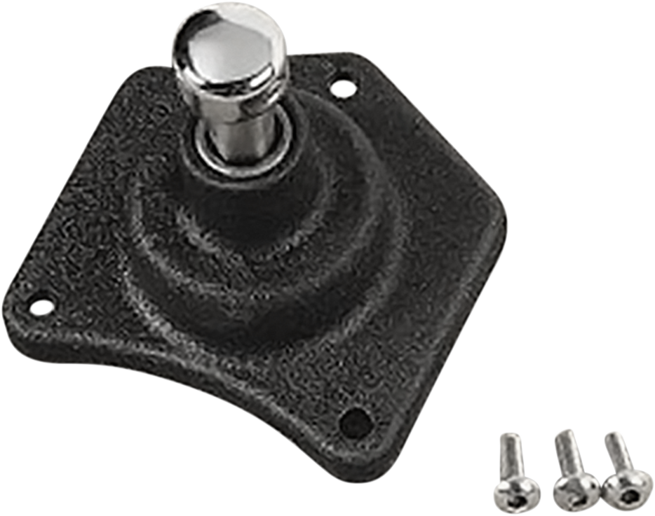 CUSTOM CYCLE ENGINEERING End Cover - Solenoid /Starter Button / Harley Davidson DS-272215
