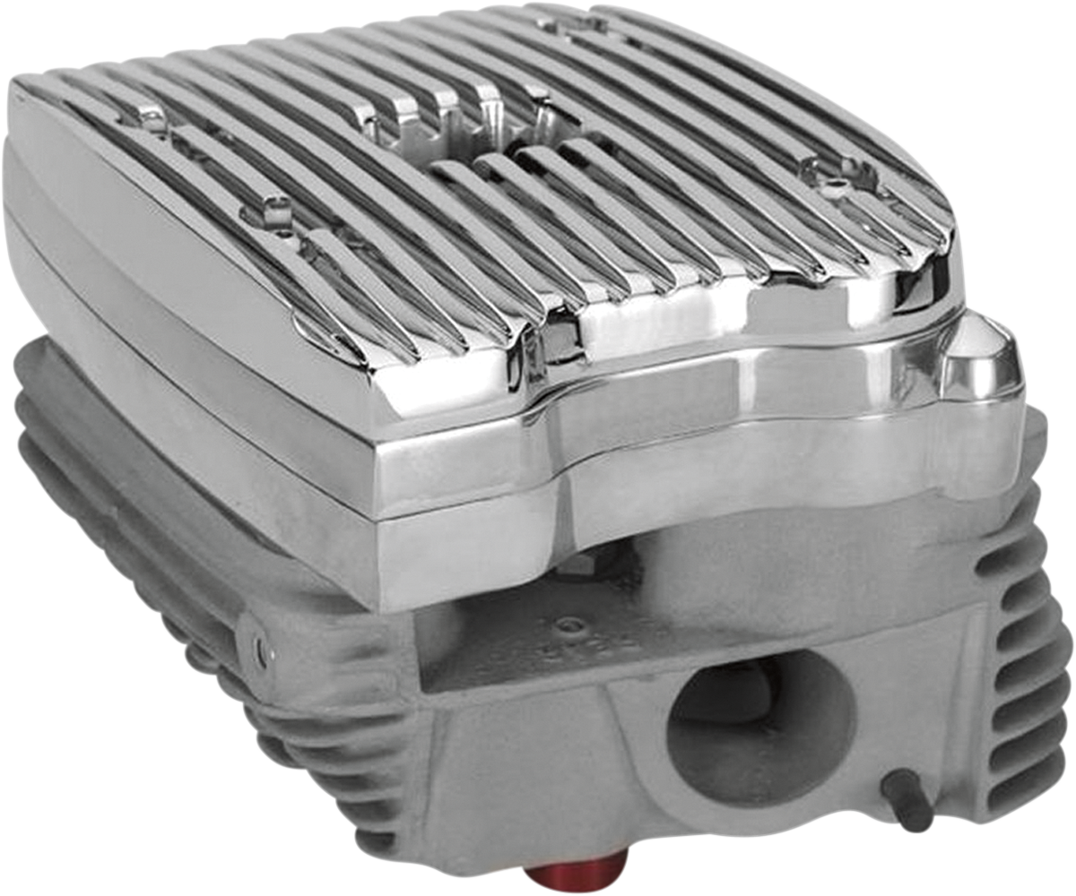 CUSTOM CYCLE ENGINEERING Rocker Cover - Finned / Polished / EVO 0940-0983