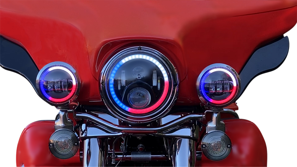 CUSTOM DYNAMICS 4-1/2" Passing Lamps - Black 2001-2419