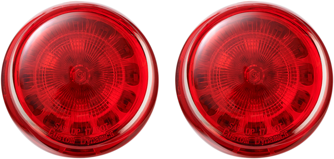 CUSTOM DYNAMICS Bullet Signal Insert - 1157 / Red 2020-1674