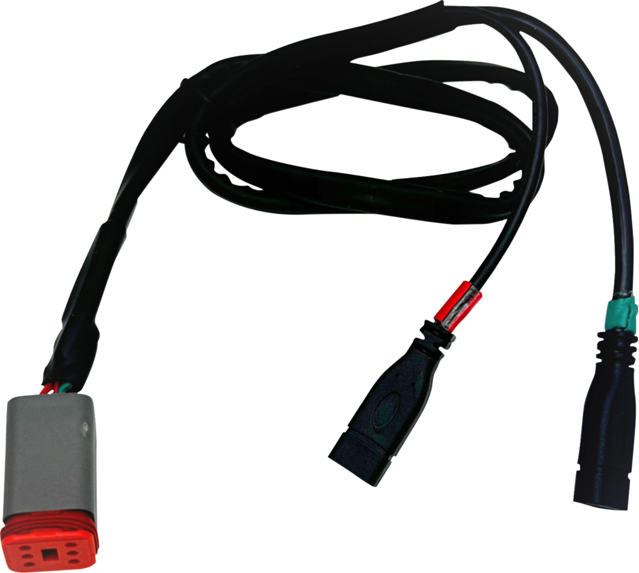 CUSTOM DYNAMICS CarPlay Y-Harness - USB-C / Indian 2120-1524