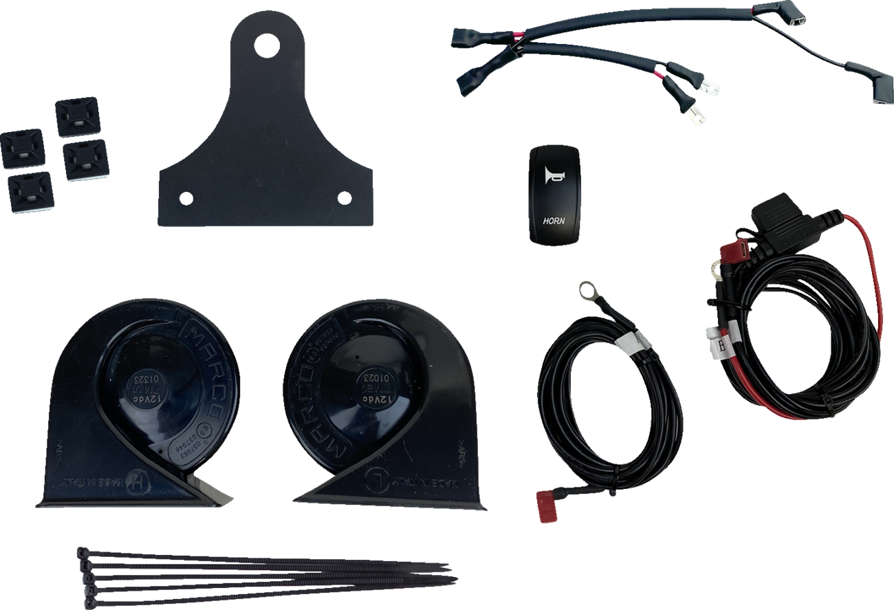 CUSTOM DYNAMICS Electromagnetic Horn w/ Switch - 109 db 2107-0333