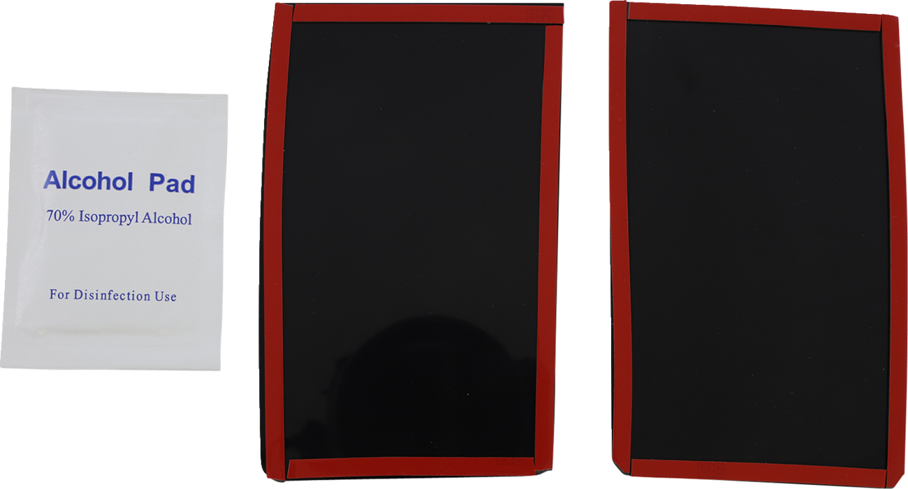 CUSTOM DYNAMICS Fairing Solid Blocker Plates - Lower 0521-1898
