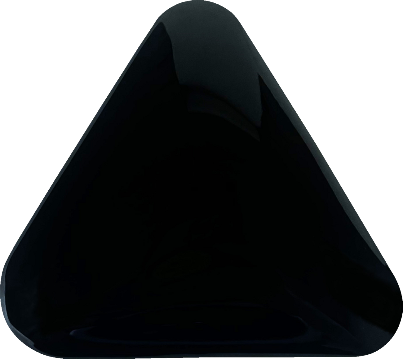 CUSTOM DYNAMICS Fender 3-Hole Cover - Rear / Black 2030-2355