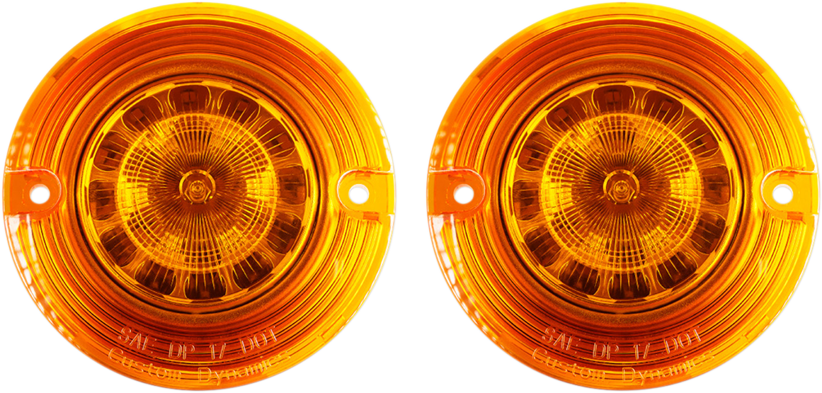 CUSTOM DYNAMICS Flat Signal Insert - 1157 / Amber 2020-1678
