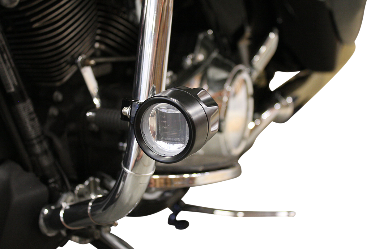 CUSTOM DYNAMICS Fog Light - Black / Clear Lens 2001-2195
