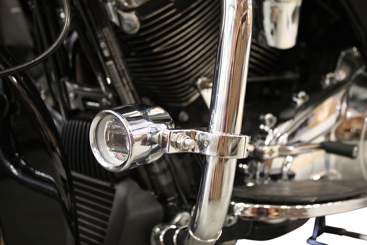 CUSTOM DYNAMICS Fog Light - Chrome / Clear Lens 2001-2198