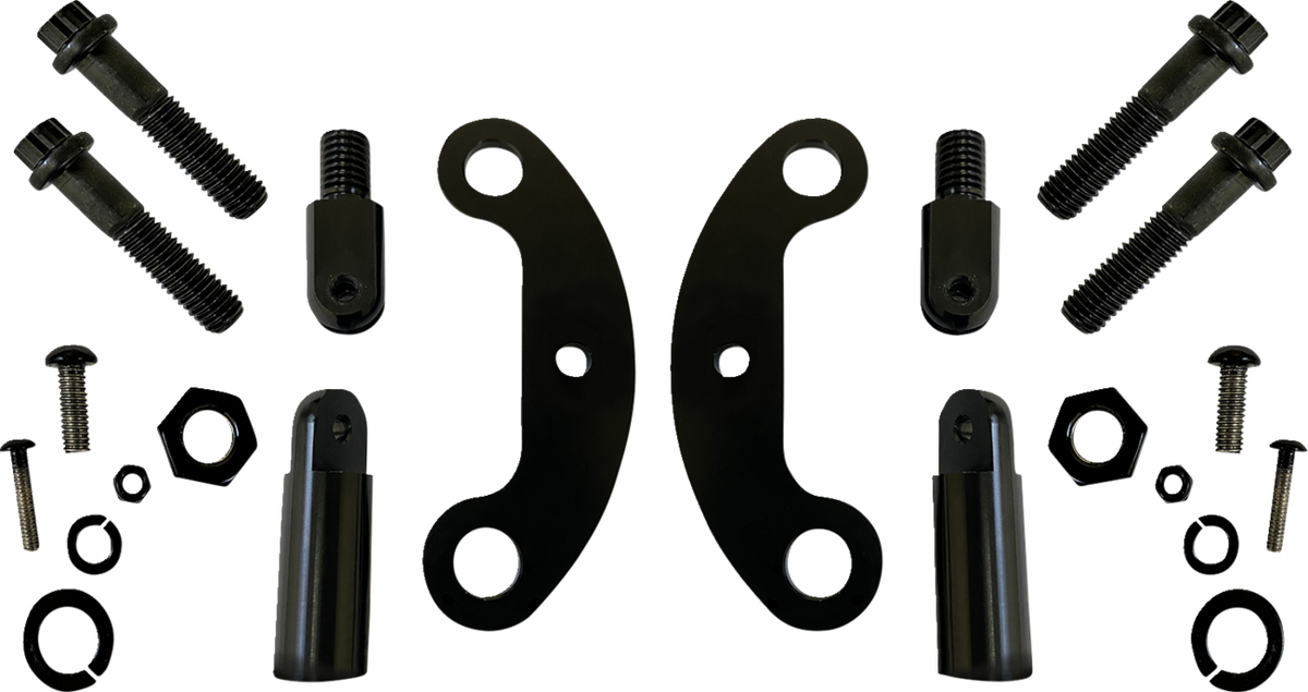 CUSTOM DYNAMICS Fog Light Mount - Black 2040-3023