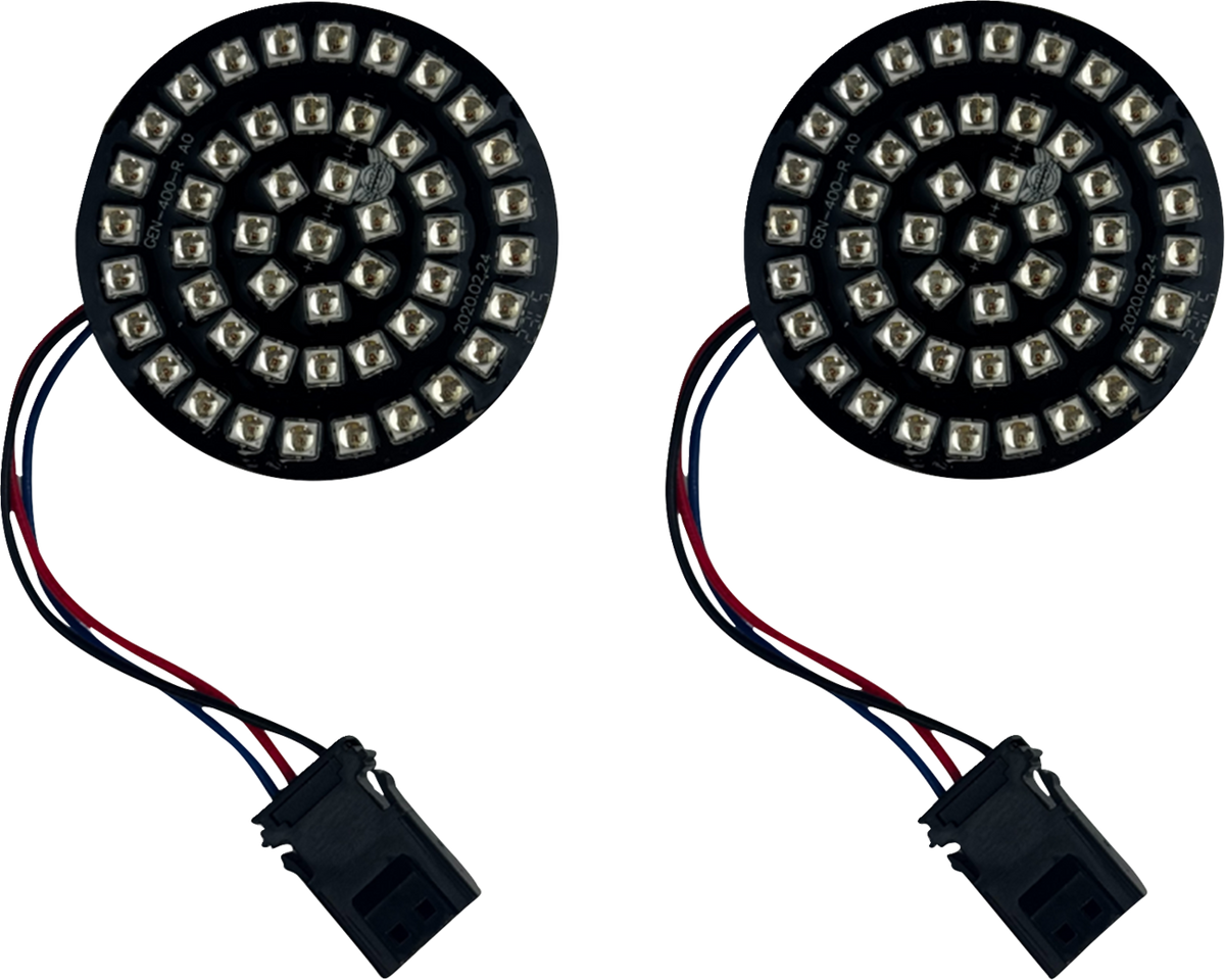 CUSTOM DYNAMICS Genesis® 4 Rear Signals - Red 2020-2382