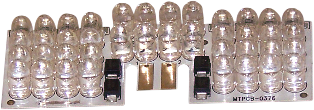CUSTOM DYNAMICS LED Fender Tip Boards - Red 2060-0453