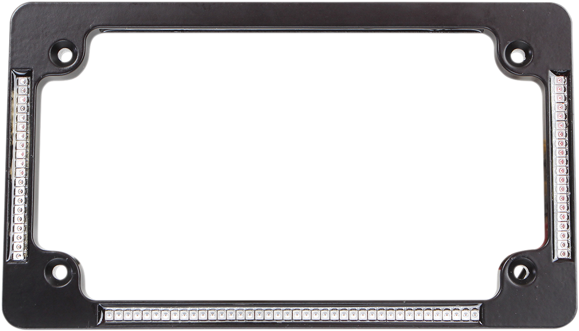 CUSTOM DYNAMICS License Plate Frame - Black 2030-0767