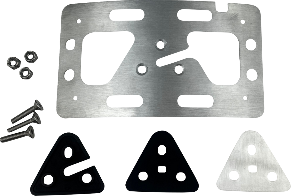 CUSTOM DYNAMICS License Plate Mount - Low-Profile 2030-2463