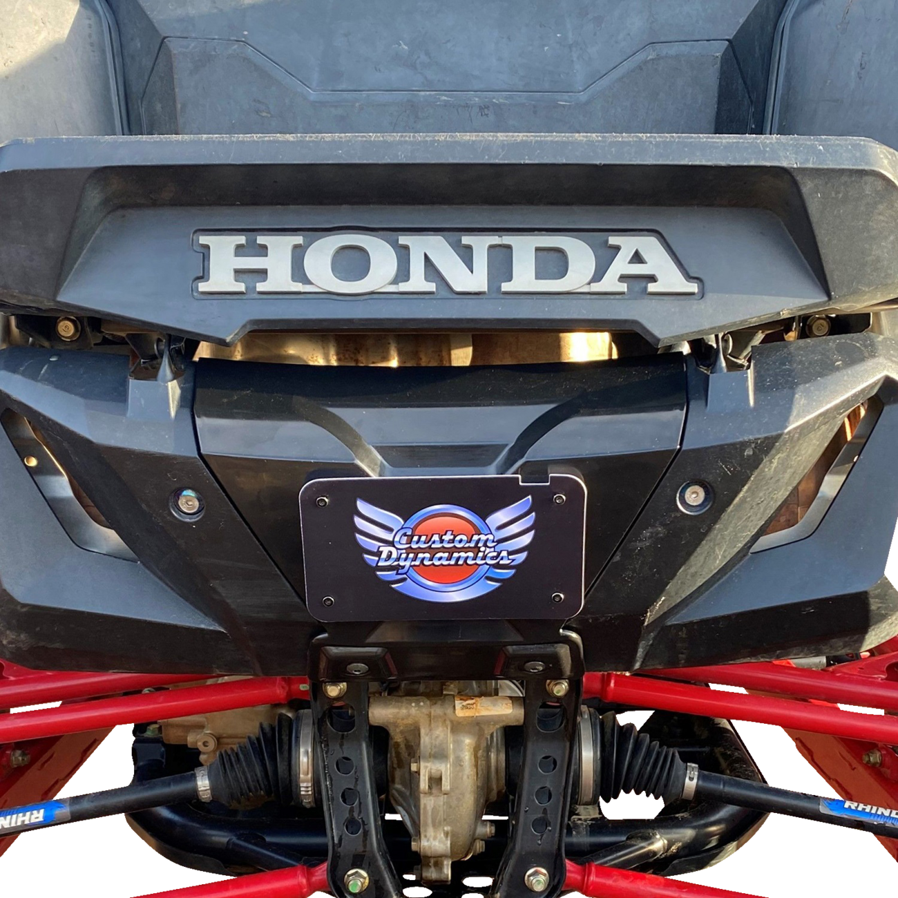 CUSTOM DYNAMICS License Plate Mount - Talon 2030-2156