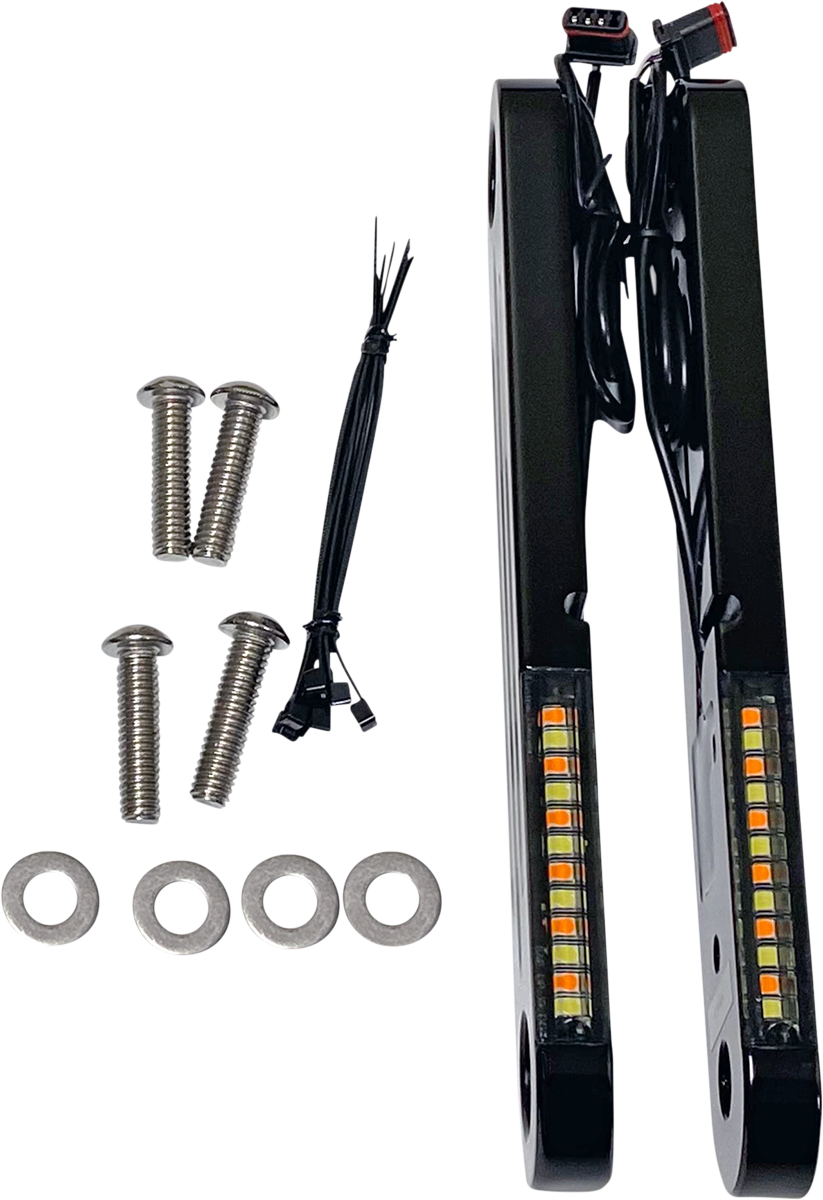 CUSTOM DYNAMICS Light Strip - Black 2040-2832