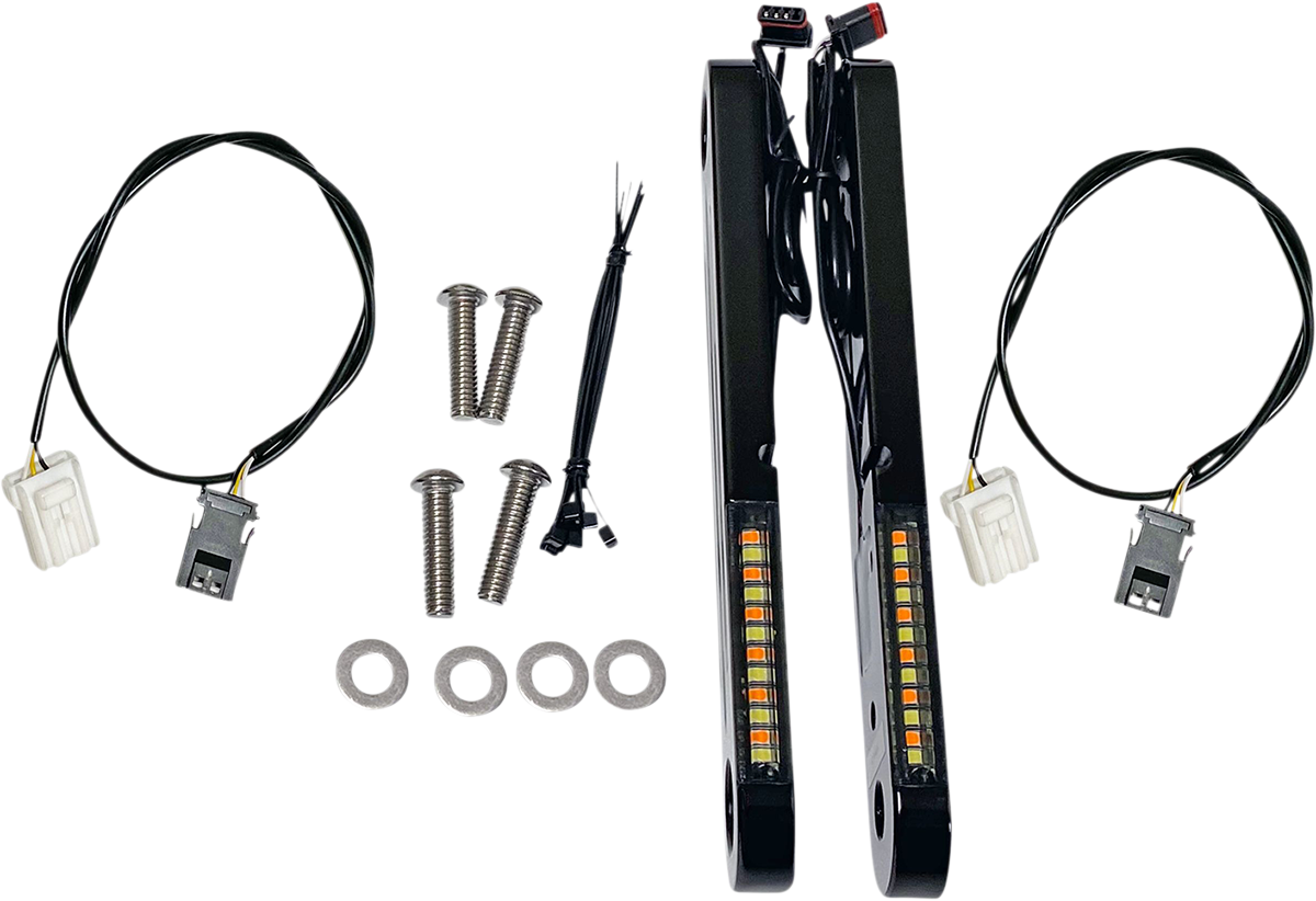 CUSTOM DYNAMICS Light Strip - Black 2040-2835