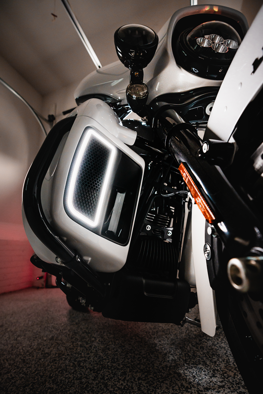 CUSTOM DYNAMICS Lower Fairing Light Inserts - 2020-1919