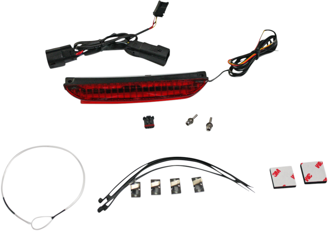 CUSTOM DYNAMICS Luggage Rack Light Bar - Red 2040-2332