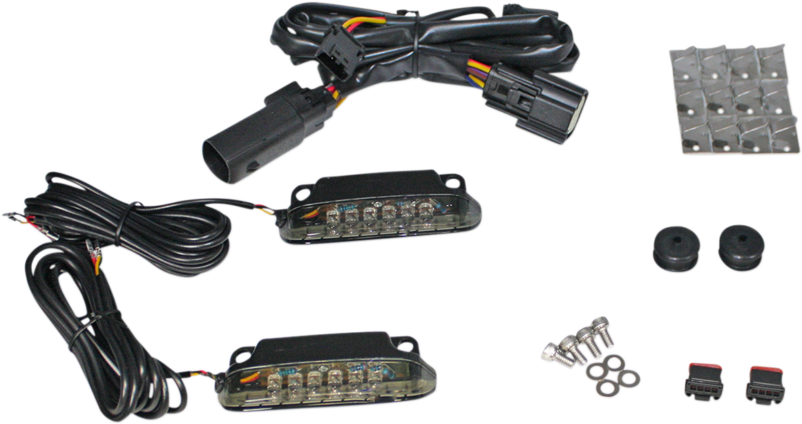 CUSTOM DYNAMICS Luggage Rack Light Bar - Smoke 2040-2340