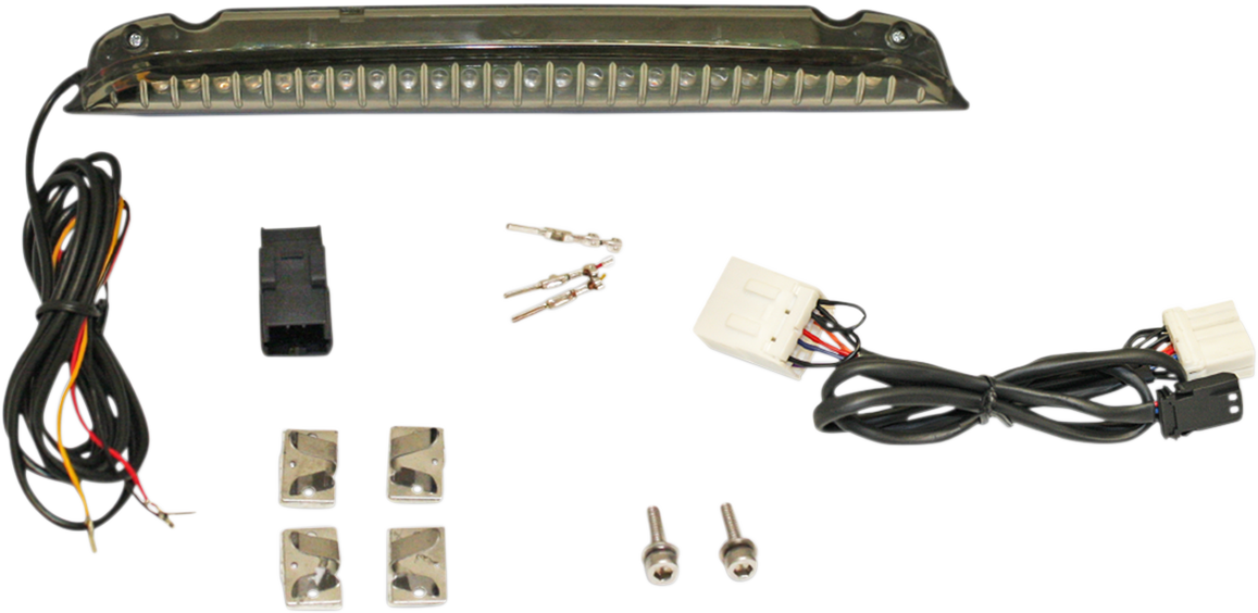 CUSTOM DYNAMICS Luggage Rack Light - Smoke 2040-2306