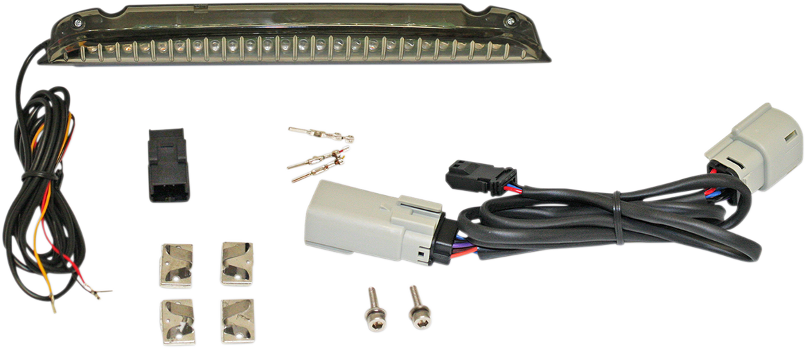 CUSTOM DYNAMICS Luggage Rack Light - Smoke 2040-2310