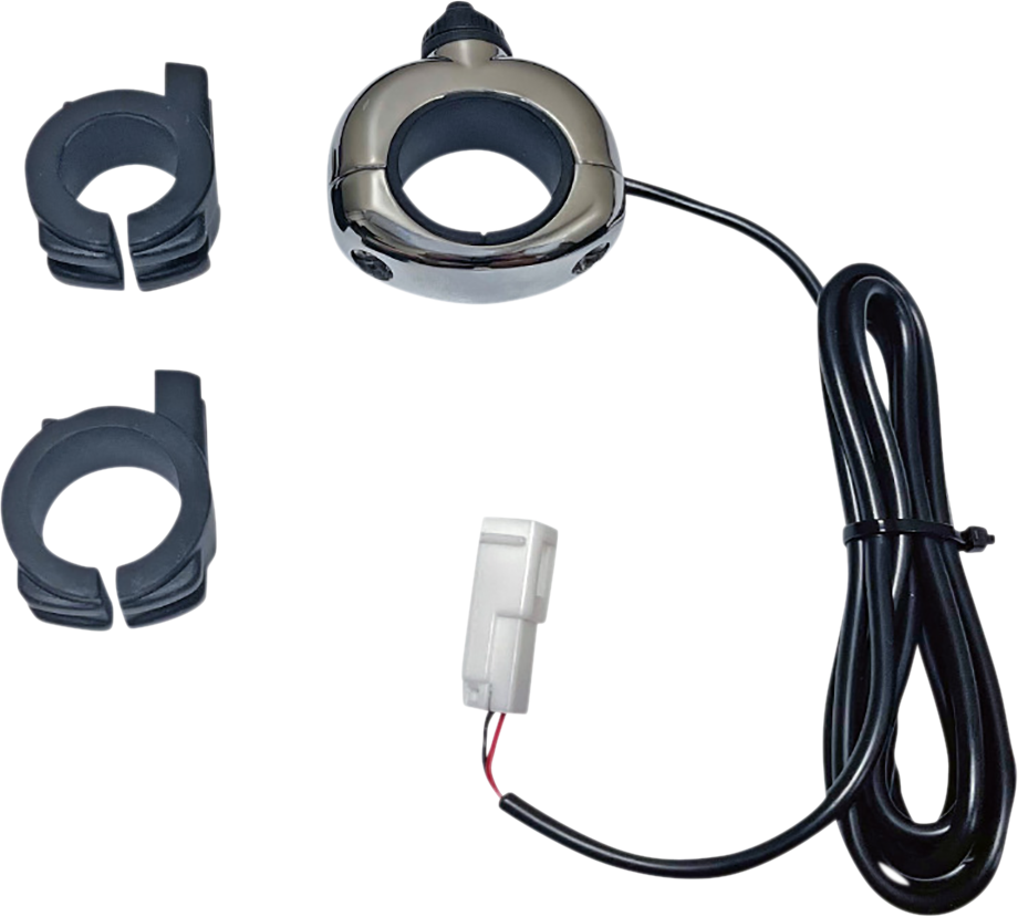 CUSTOM DYNAMICS On/Off Switch - Universal / Chrome 2106-0580