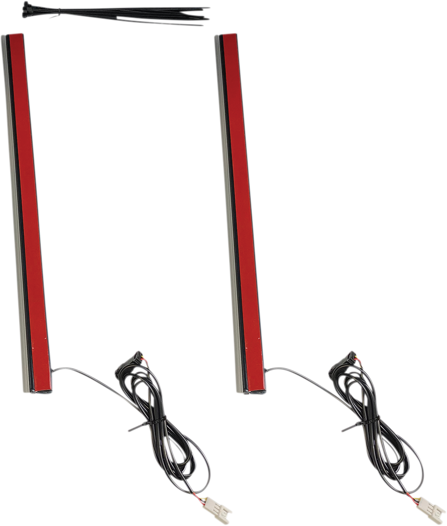 CUSTOM DYNAMICS Plasma Rod - 14" / Red 2040-2691